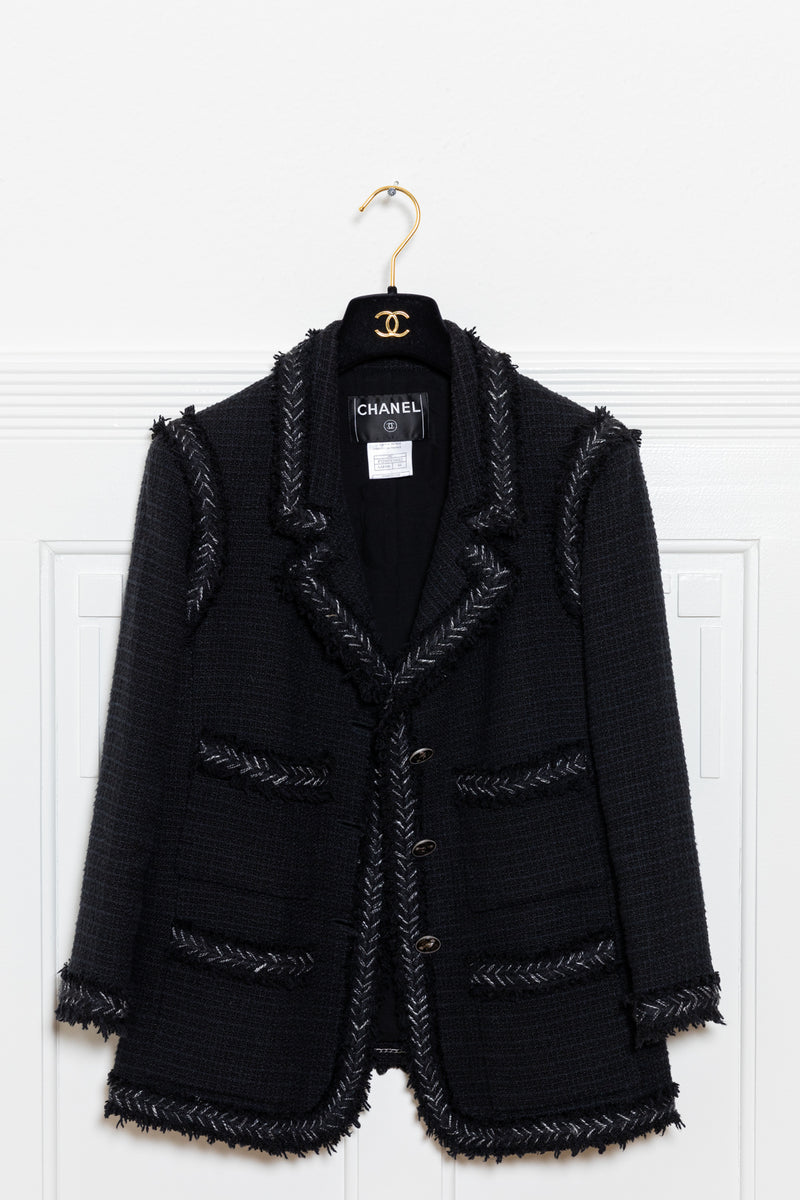 Chanel Little Black Jacket NEW Designer WishBags #20 Chanel Little Black Jacket NEW Designer WishBags